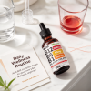 Liquid Vitamin B Complex Drops with B12 B6 B1, Raspberry Flavor B Vitamin Tincture for Daily Nutrient Intake