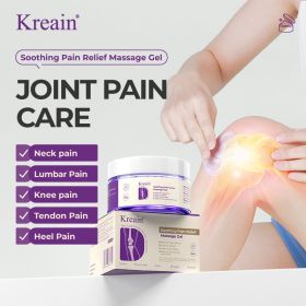 Kreain  Rapid Relief Muscle Therapy Gel  Soothes Knees, Lumbar, Neck, Hands, And Feet,Contains Boswellia, Glucosamine, And Collagen (Option: Default)