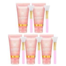 Only Supports Self Pickup With Waybill Collagen Night Wrapping Mask Firm & Lift Skin, Keep Soft & Elastic, Reduce Dry Lines (Option: 500ml)